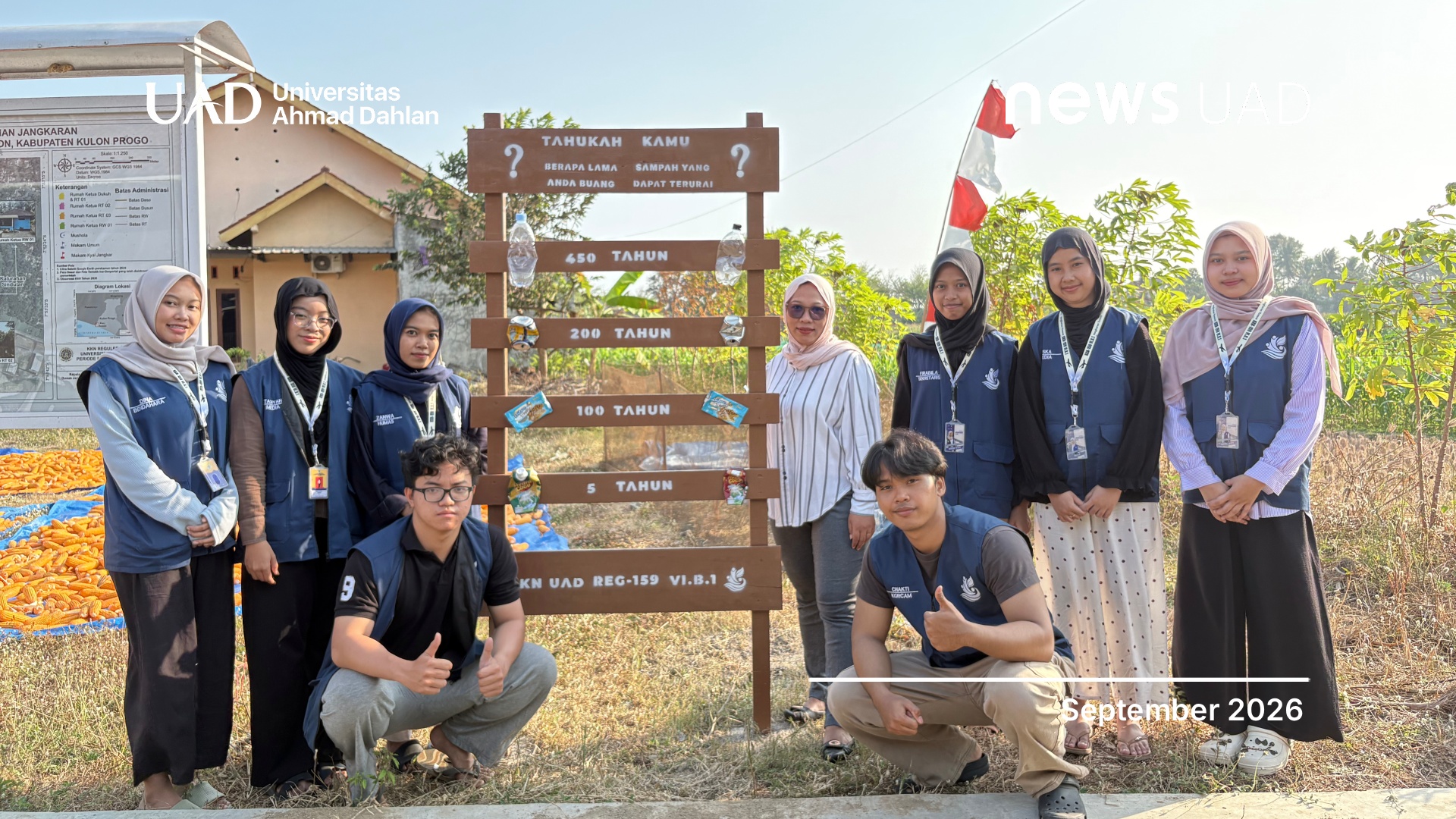 KKN UAD Berdayakan Masyarakat Dukuh Jangkaran melalui Pertanian dan Lingkungan
