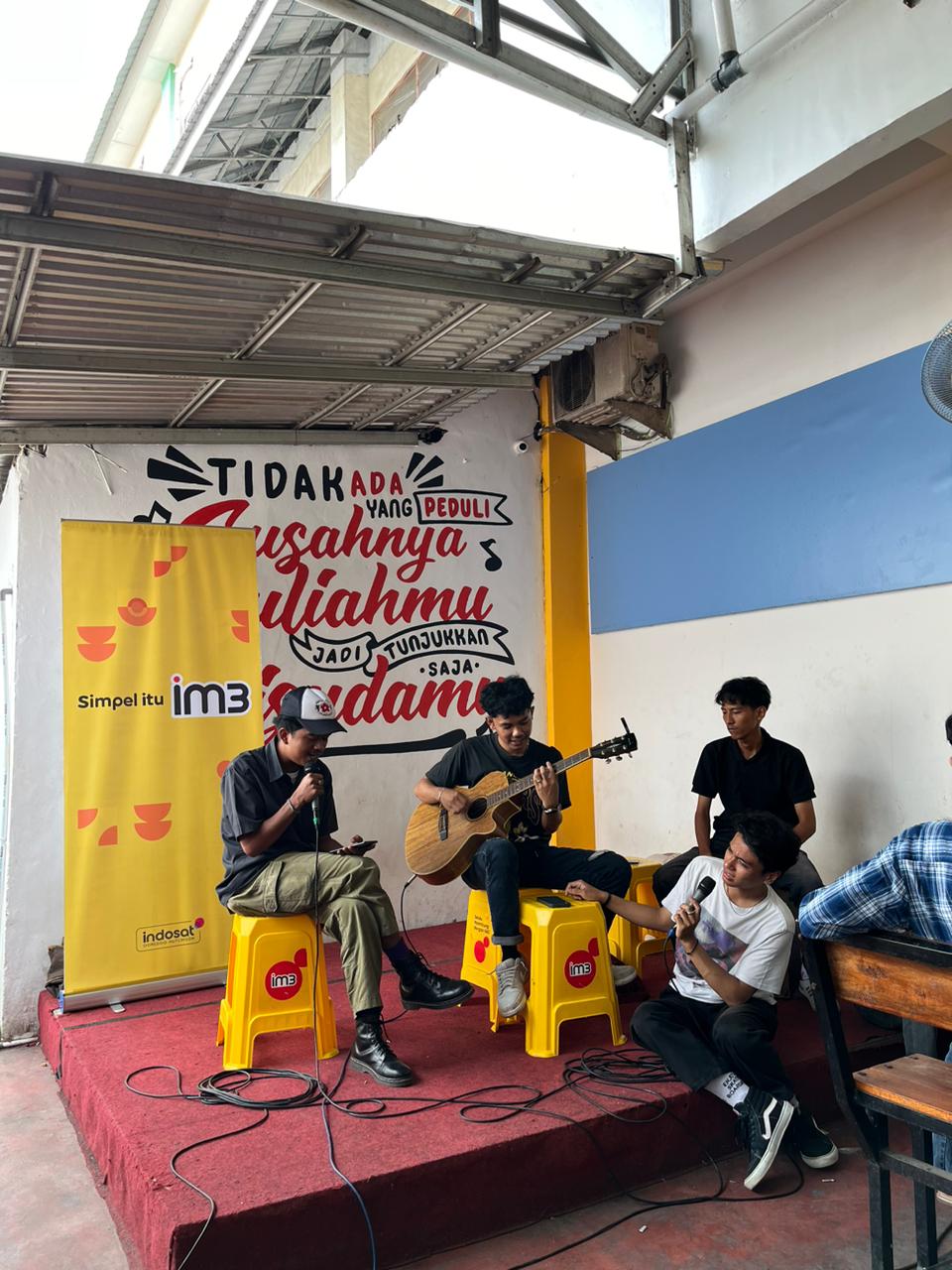 UM Jambi dan IM3 Gelar Live Musik di Kantin Kampus, Hidupkan Kreativitas Mahasiswa