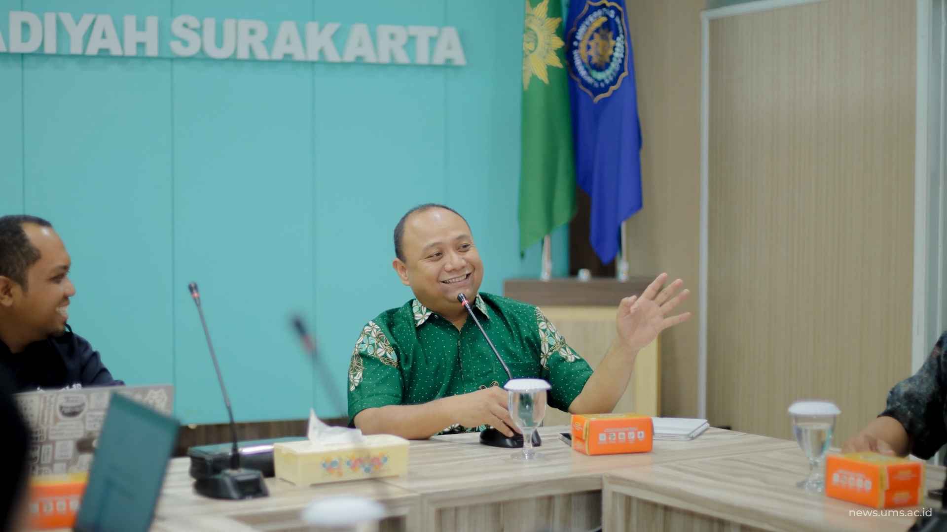 Sekretaris Universitas UMS, Andy Dwi Bayu Bawono, S.E., M.Si., Ph.D