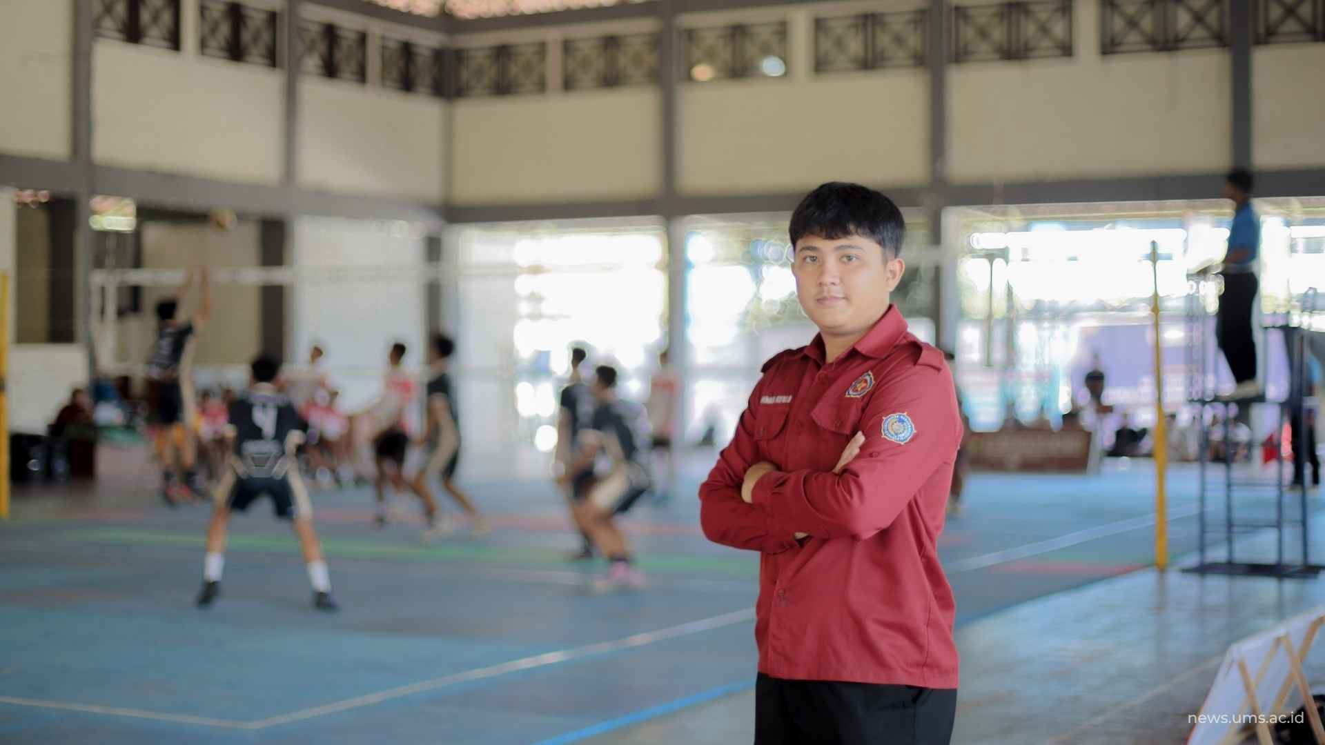 Muhammad Rifai Daffa, selaku Ketua Panitia Muhammadiyah Volleyball Competition (MVC)
