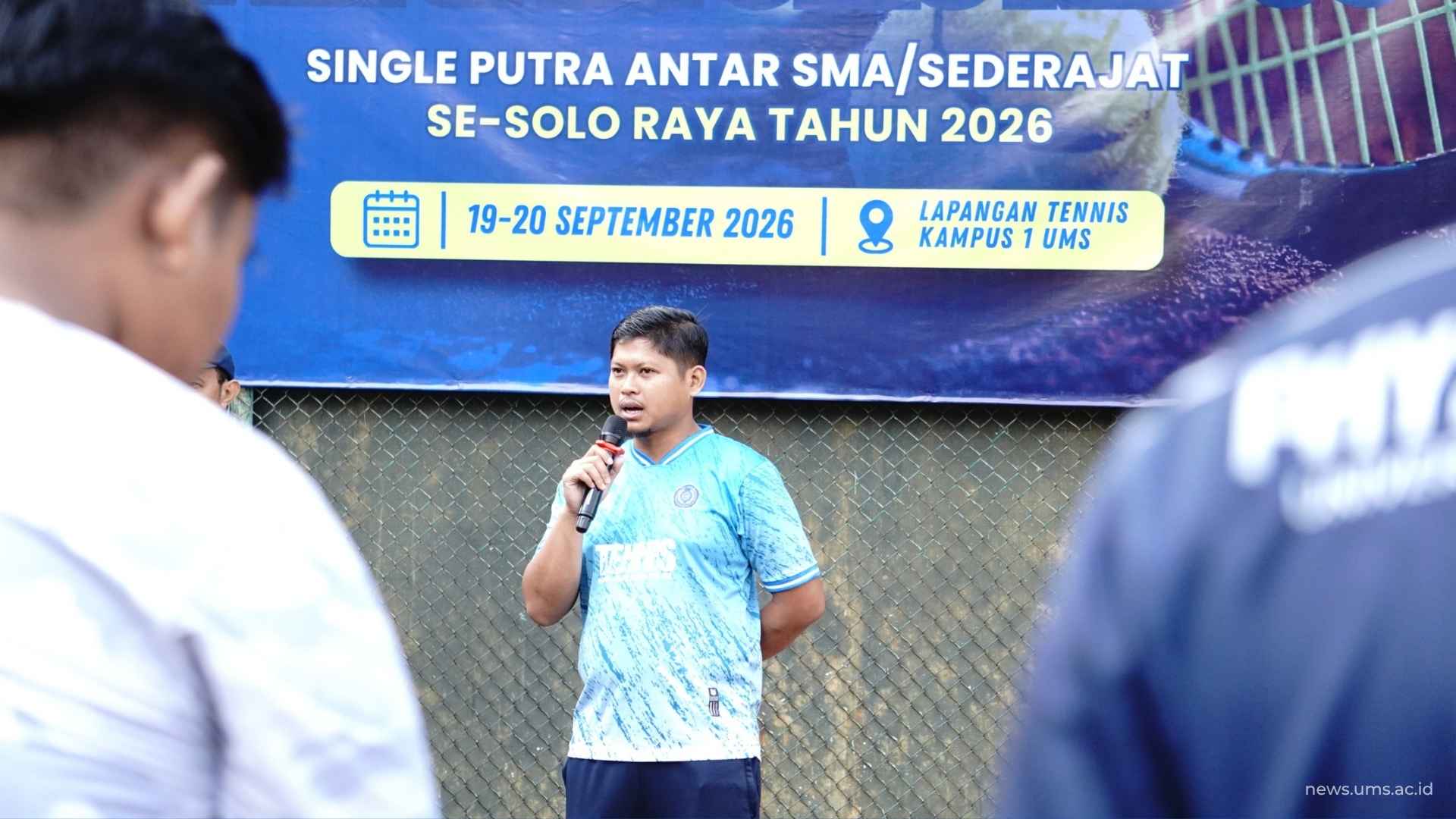 Turnamen Tenis Harijadi ke-68 UMS Diikuti 18 Peserta SMA/Sederajat Se-Solo Raya