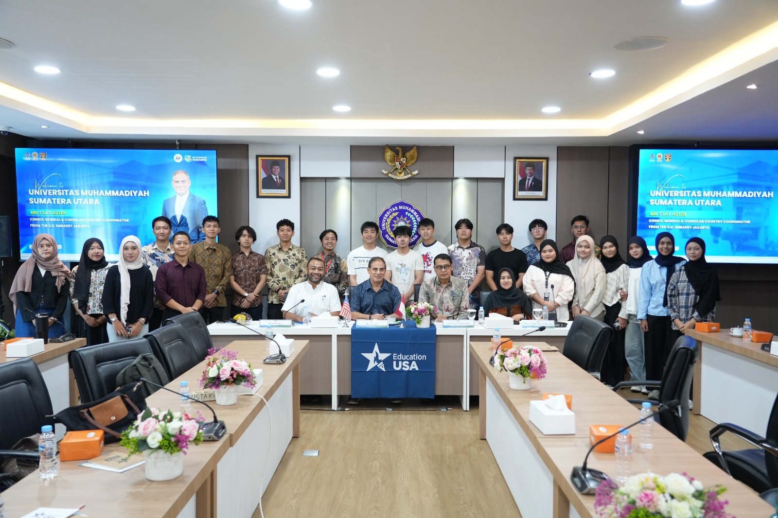 U.S Embassy Jakarta Gelar Sosialisasi Peluang Pendidikan Studi Lanjut ke Amerika di UMSU