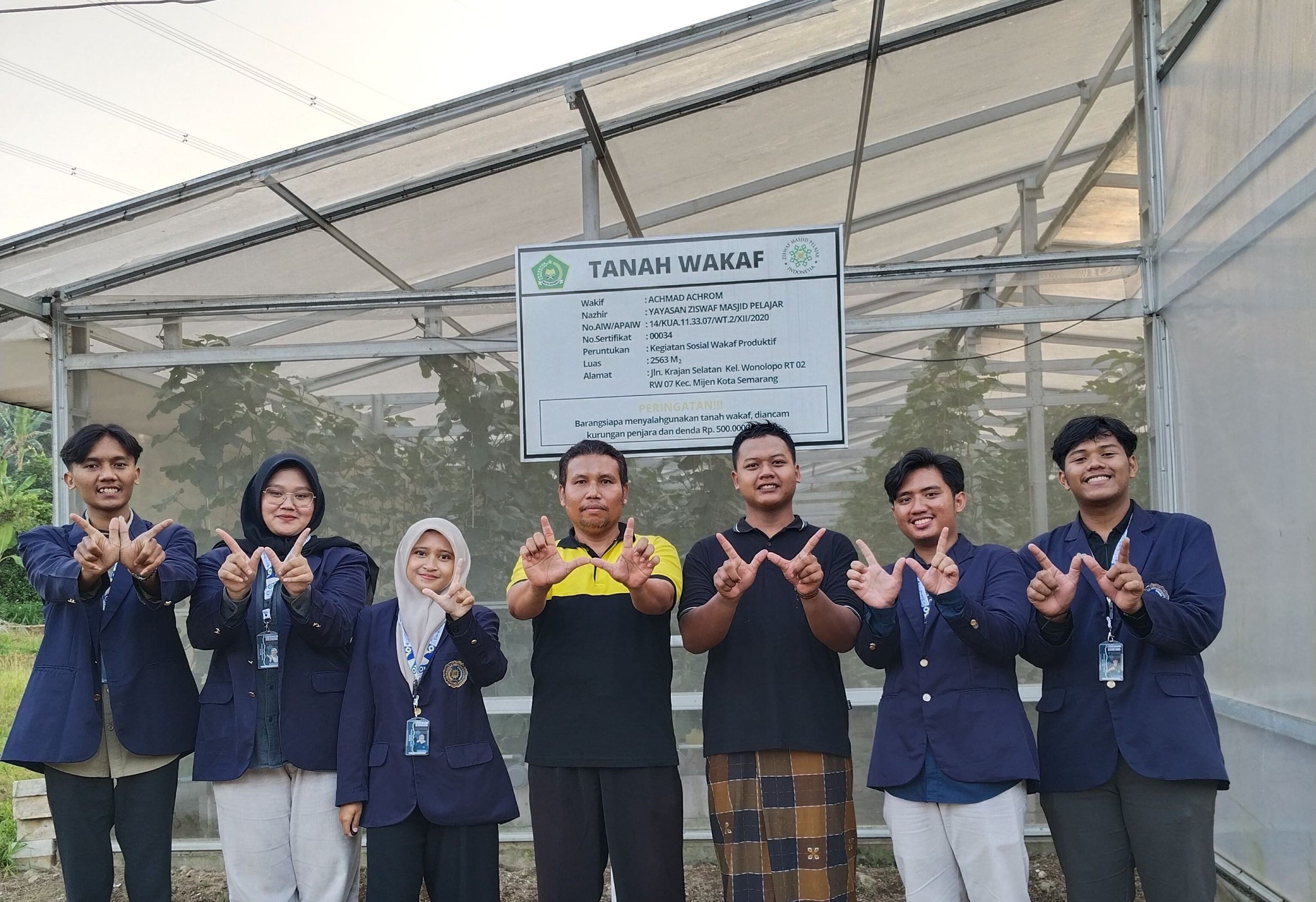 Mahasiswa HES UNIMMA Kaji Pengelolaan Lahan Wakaf untuk Pemberdayaan Ekonomi