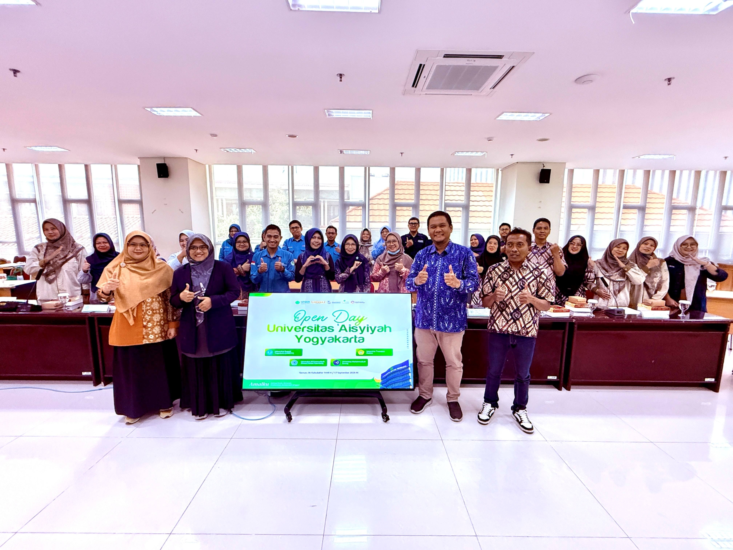 UNISA Sambut Kunjungan Studi Banding “Open Day” Empat Perguruan Tinggi